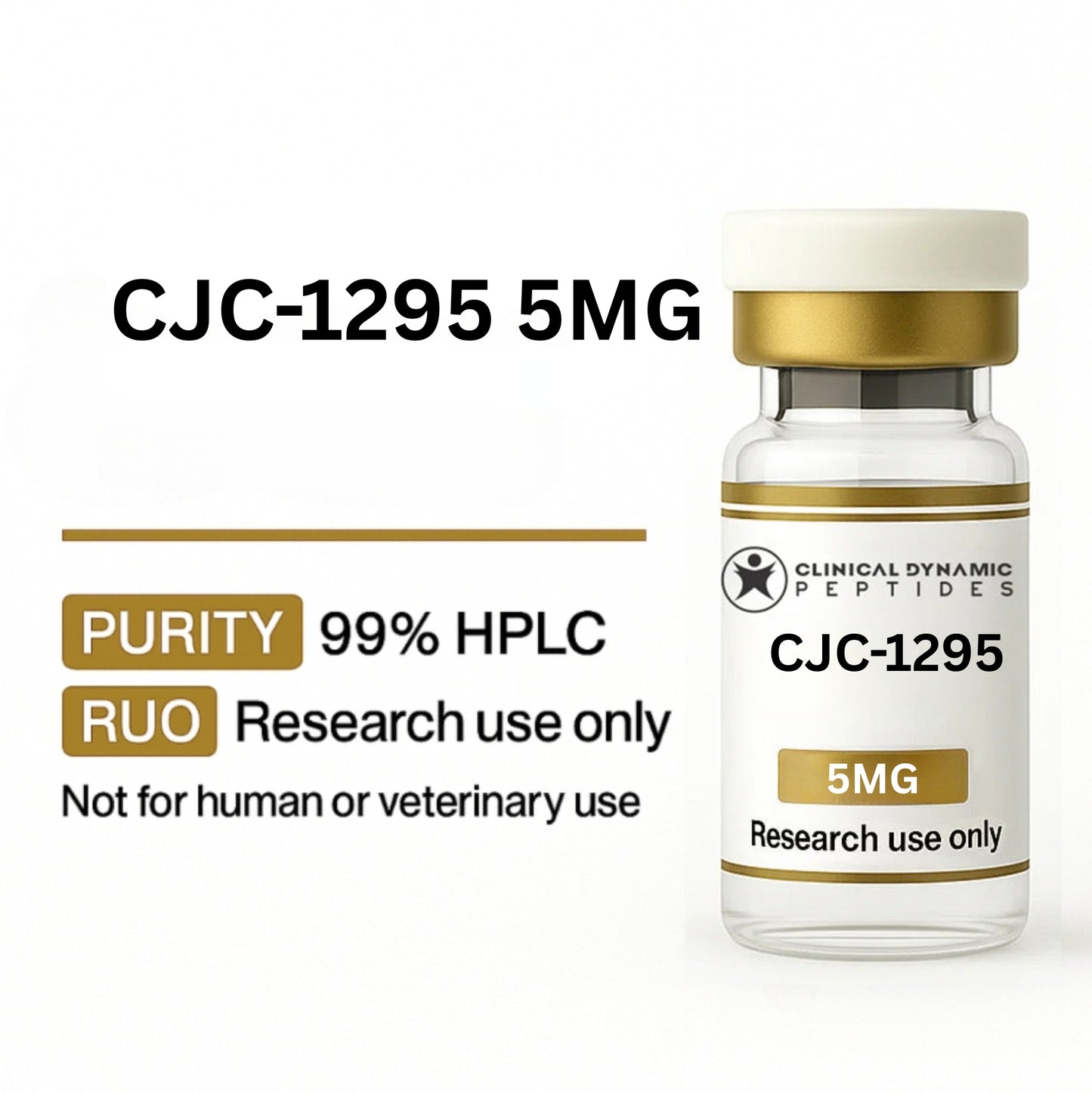 CJC-1295 5MG plus DAC 5MG (5ml Vial)