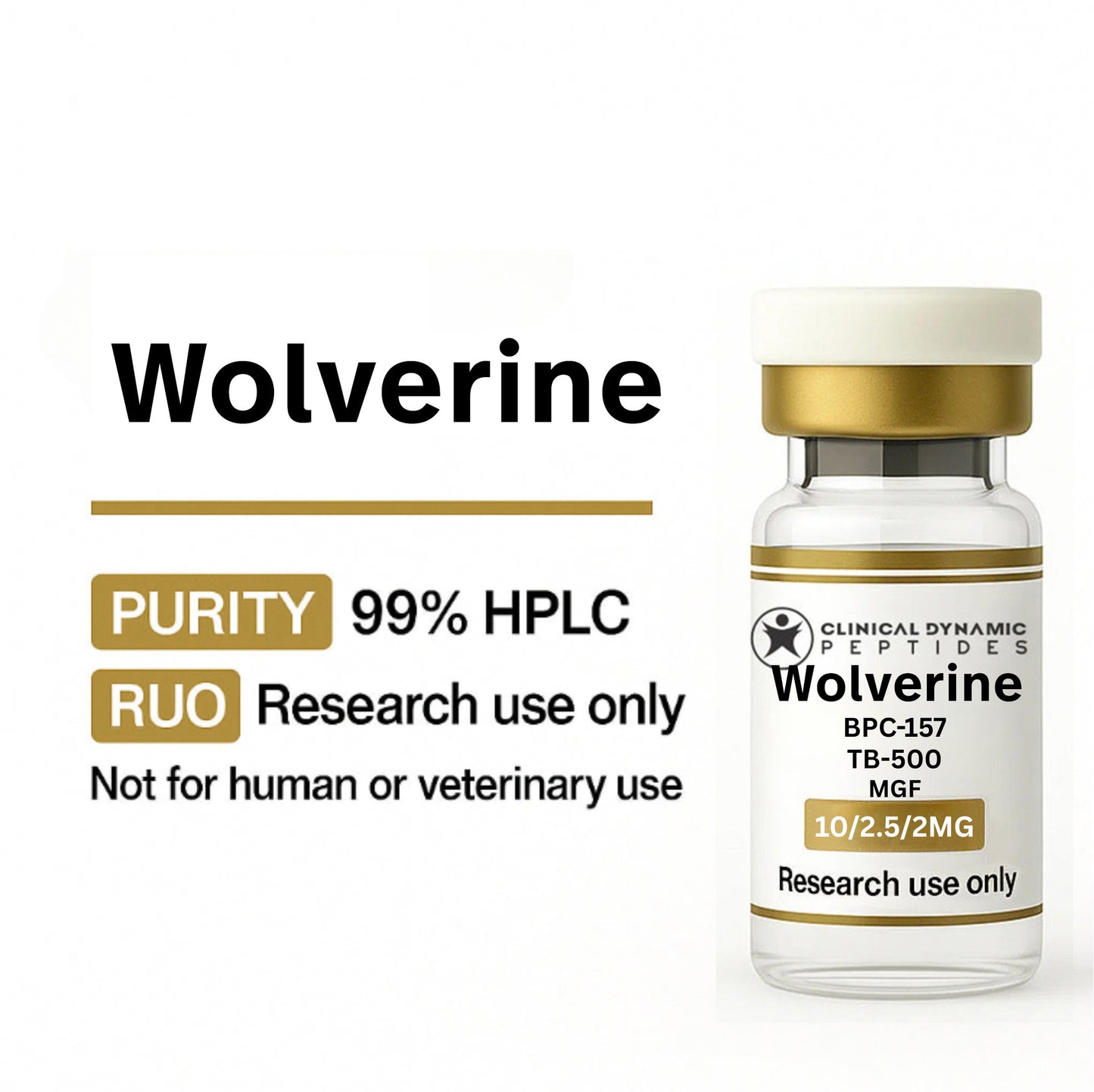 BPC-157 10mg / TB-500 2.5mg / MGF 2mg