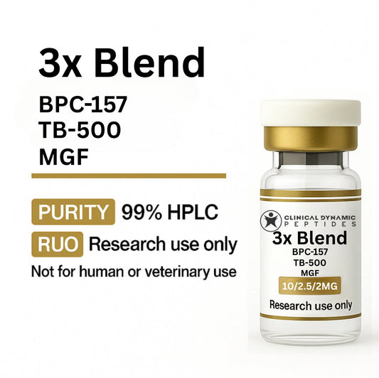 BPC-157 10 MG / TB-500 2.5 MG/ MGF 2MG (5ML Vial)