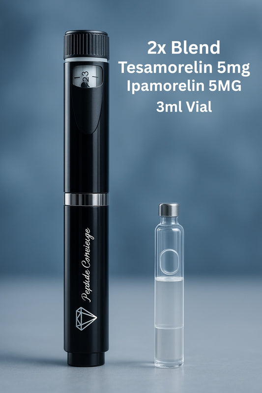 2x Tesamorelin, Ipamorelin 5mg (Blend) Pen